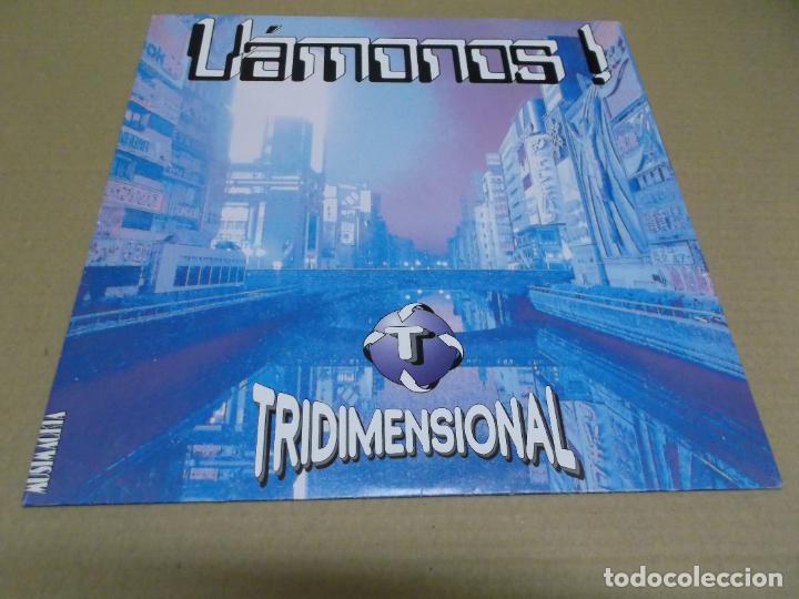 Discos de vinilo: TRIDIMENSIONAL (MX) VAMONOS&iexcl; (4 TRACKS) A&Ntilde;O &ndash; 1992 - Foto 1