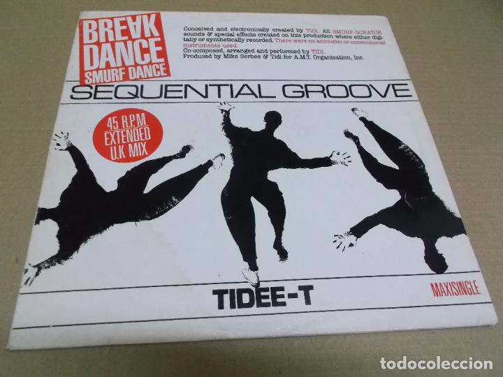 Discos de vinilo: TIDEL-T (MX) SEQUENTIAL GROOVE (2 TRACKS) A&Ntilde;O &ndash; 1994 - Foto 1