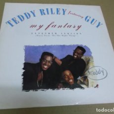 Discos de vinilo: TEDDY RILEY FEAT GUY (MX) MY FANTASY (3 TRACKS) AÑO – 1989 – EDICION U.K. – BANDA SONORA DE DO THE R. Lote 402066739