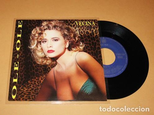 Discos de vinilo: OLE OLE / MARTA SANCHEZ - VECINA - SINGLE - 1988 - EXCELENTE - Foto 1