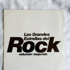 Discos de vinilo: CUBIERTA VOLUMEN SEGUNDO LAS GRANDES ESTRELLAS DEL ROCK - NUEVA