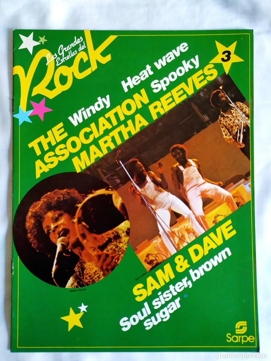 Discos de vinilo: FASC&Iacute;CULO N&Uacute;M. 3 LAS GRANDES ESTRELLAS DEL ROCK - NUEVO - Foto 1