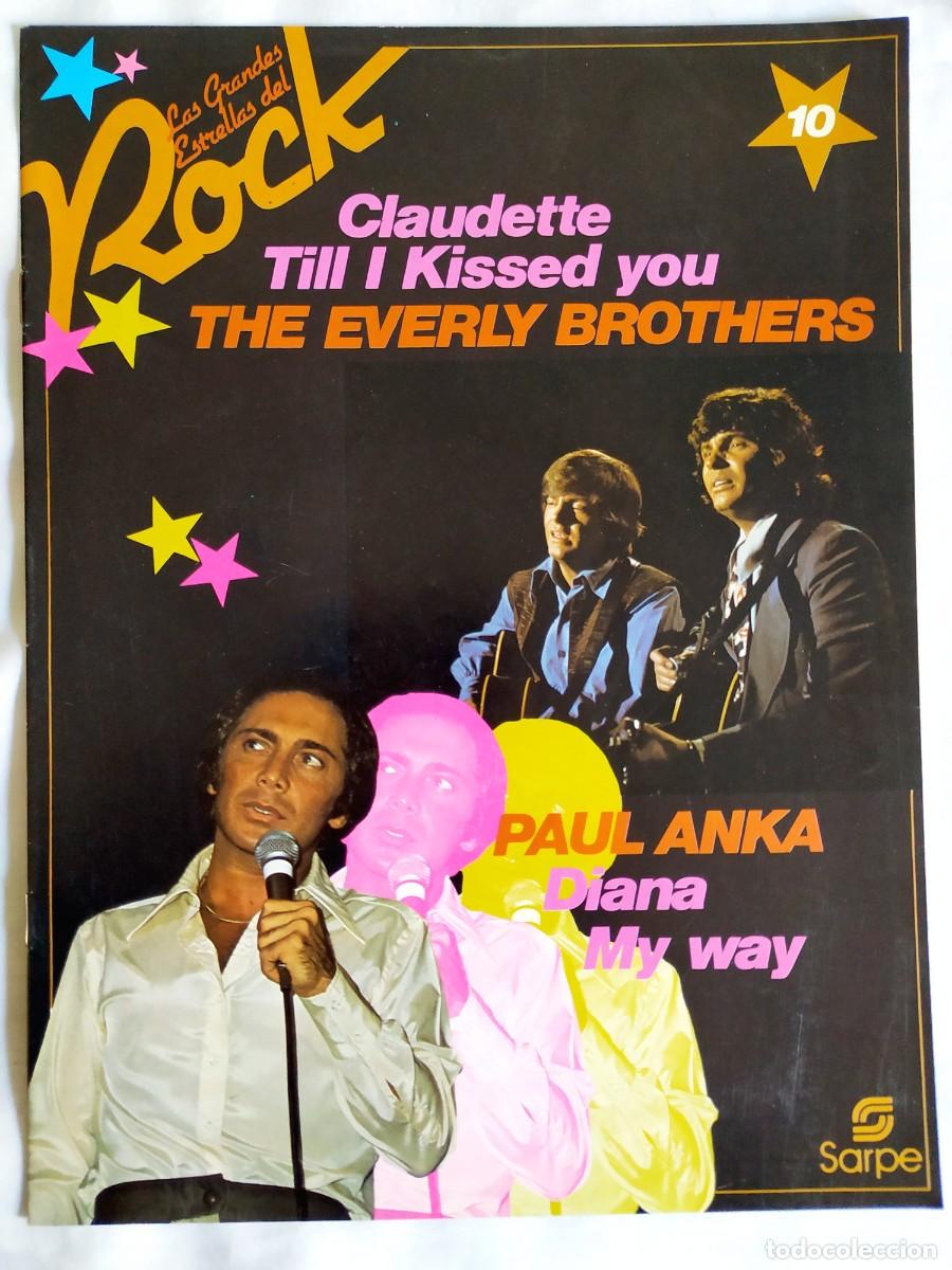 Discos de vinilo: FASC&Iacute;CULO N&Uacute;M. 10 LAS GRANDES ESTRELLAS DEL ROCK - NUEVO - Foto 1