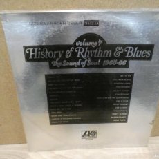 Discos de vinilo: ARKANSAS1980 PACC183 LP HISTORY OF RYTHM AND BLUES 7 ATLANTIC 65-66 ESTADO ACEPTABLE. Lote 402096384