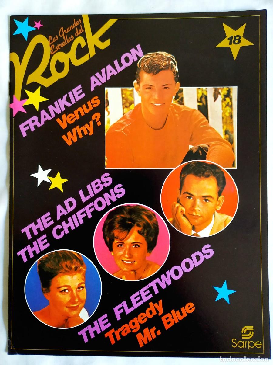 Discos de vinilo: FASC&Iacute;CULO N&Uacute;M. 18 LAS GRANDES ESTRELLAS DEL ROCK - NUEVO - Foto 1