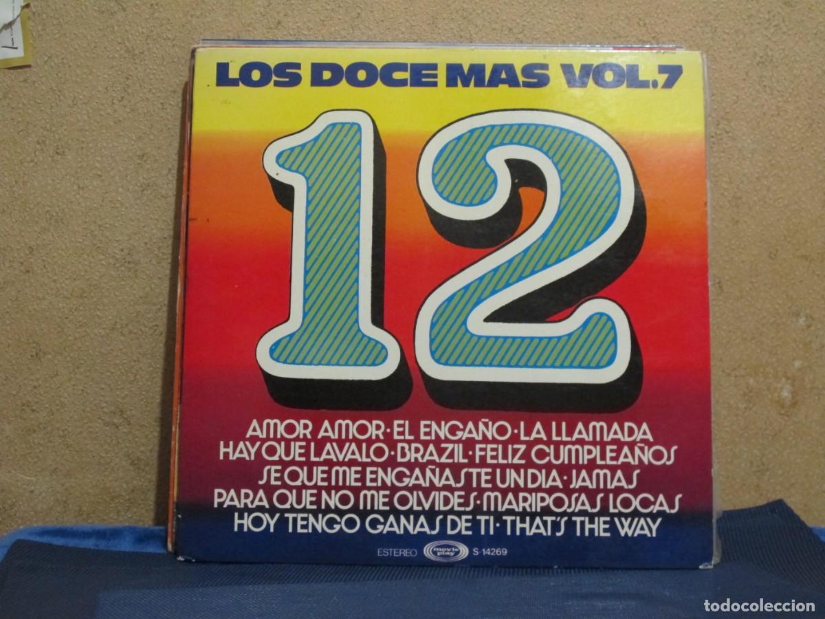 Vinyl-Schallplatten: Los Doce Mas - Los Doce Mas Vol. 7 - Movieplay S&middot;14269 - 1976