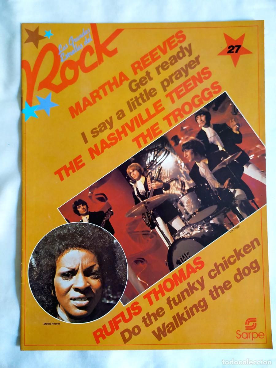 Discos de vinilo: FASC&Iacute;CULO N&Uacute;M. 27 LAS GRANDES ESTRELLAS DEL ROCK - NUEVO - Foto 1