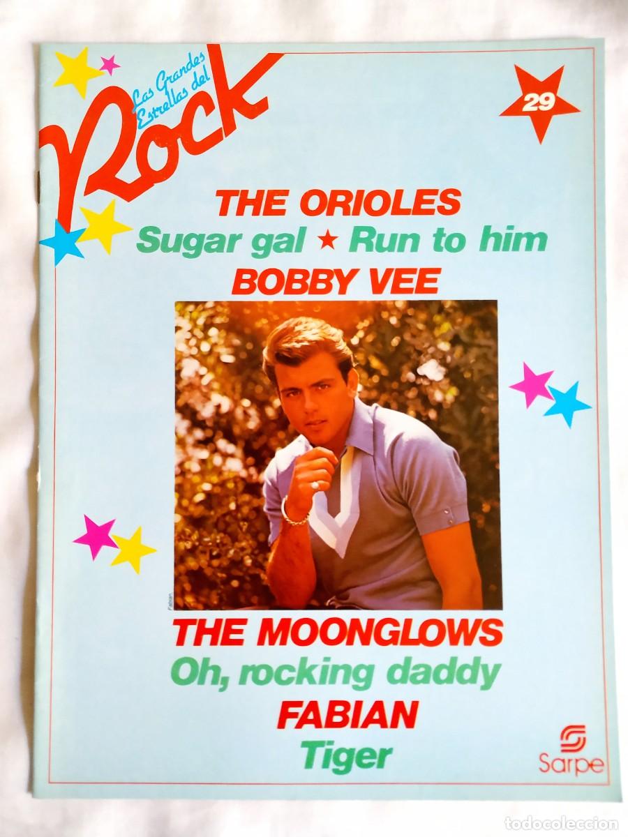 Discos de vinilo: FASC&Iacute;CULO N&Uacute;M. 29 LAS GRANDES ESTRELLAS DEL ROCK - NUEVO - Foto 1