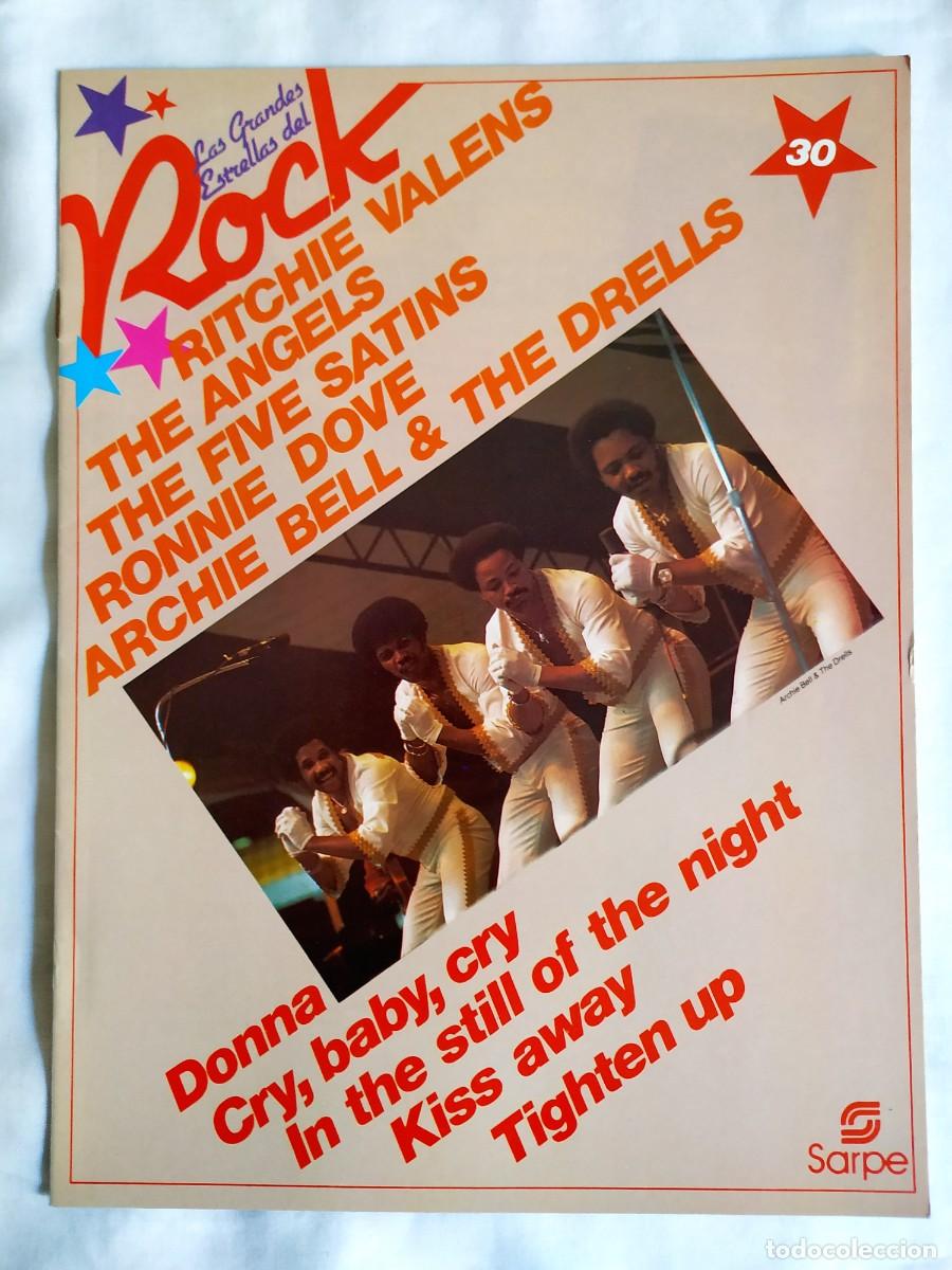 Discos de vinilo: FASC&Iacute;CULO N&Uacute;M. 30 LAS GRANDES ESTRELLAS DEL ROCK - NUEVO - Foto 1