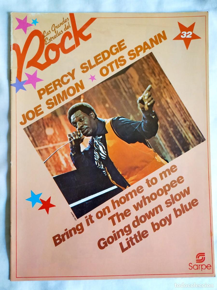 Discos de vinilo: FASC&Iacute;CULO N&Uacute;M. 32 LAS GRANDES ESTRELLAS DEL ROCK - NUEVO - Foto 1