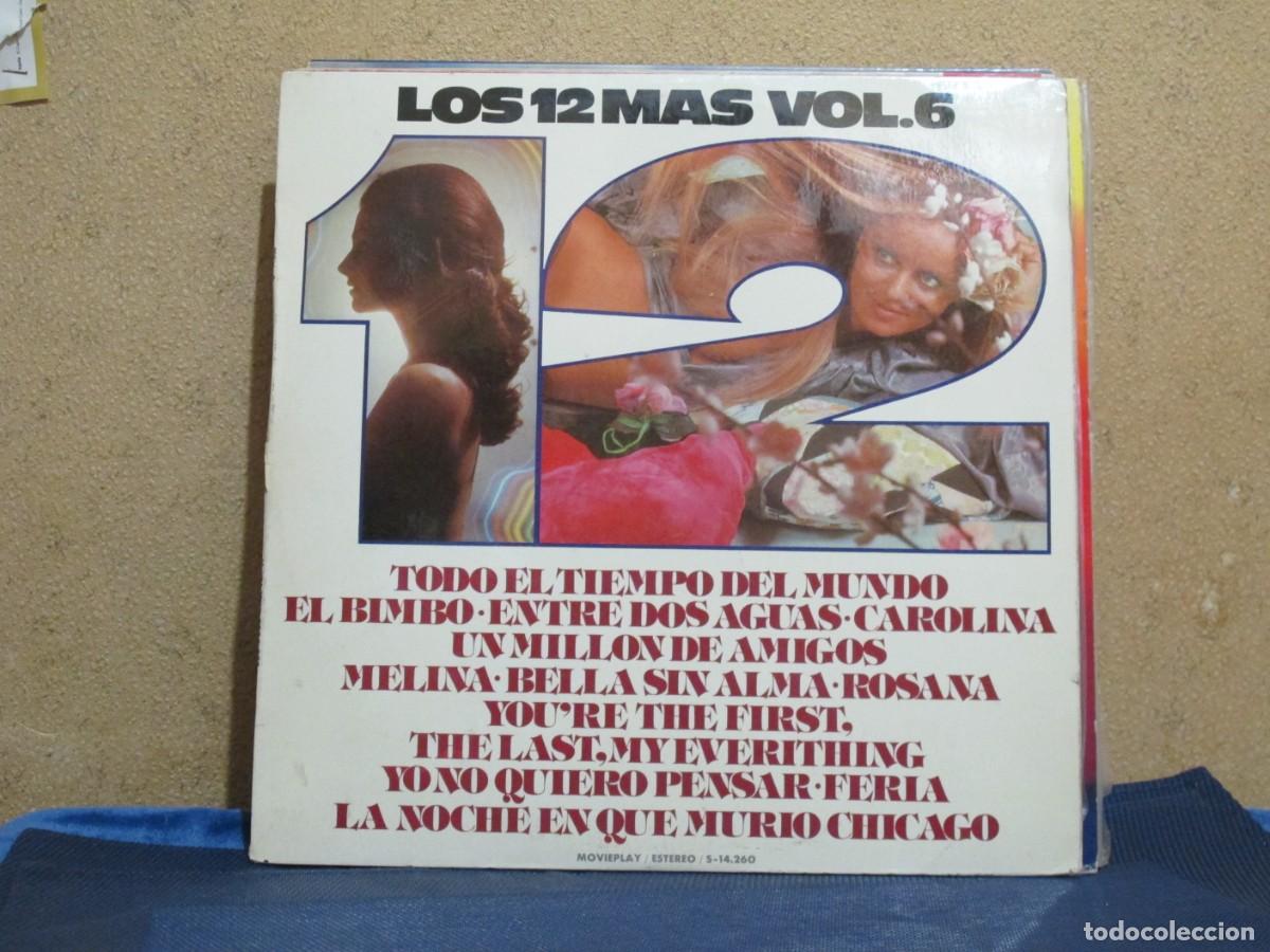 Vinyl-Schallplatten: Los Doce Mas - Los Doce Mas Vol. 6 - Movieplay S-14.260 - 1975