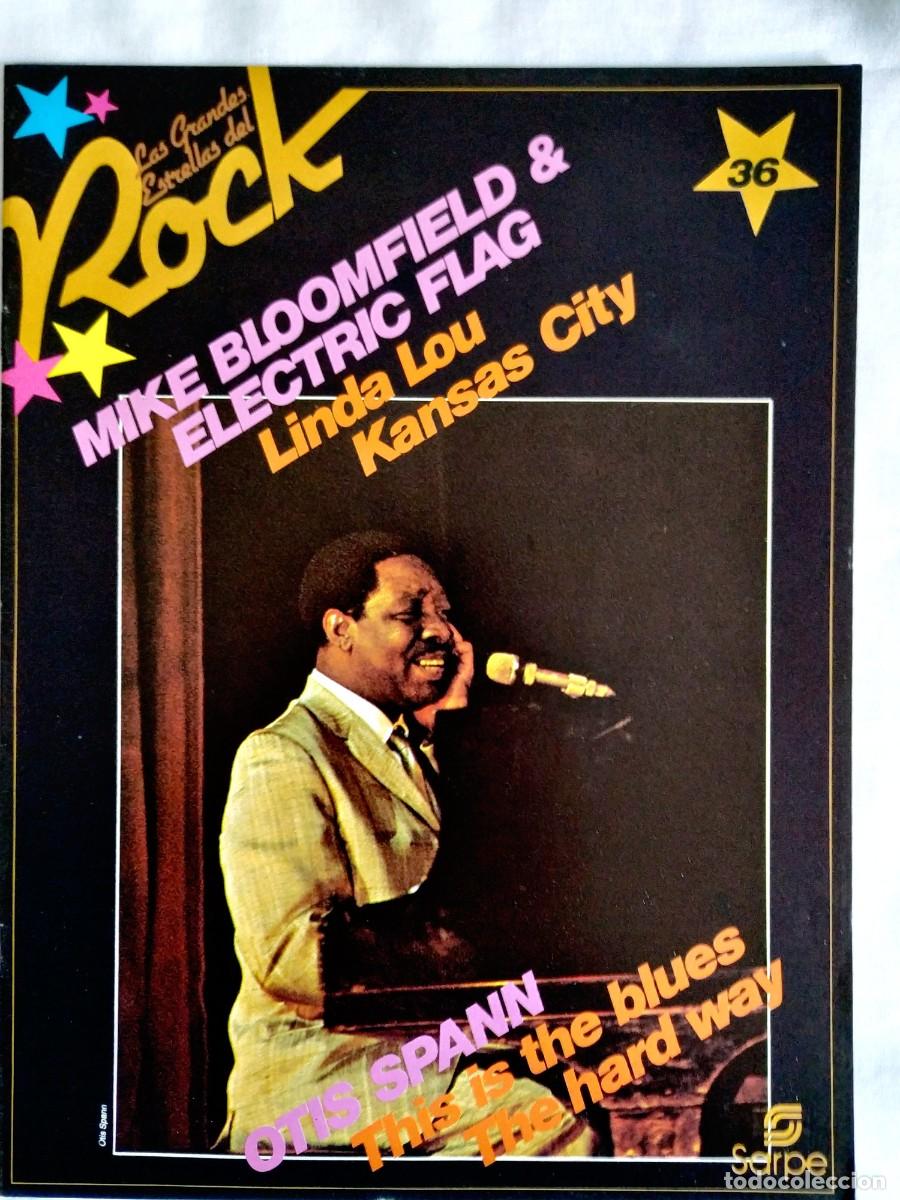 Discos de vinilo: FASC&Iacute;CULO N&Uacute;M. 36 LAS GRANDES ESTRELLAS DEL ROCK - NUEVO - Foto 1