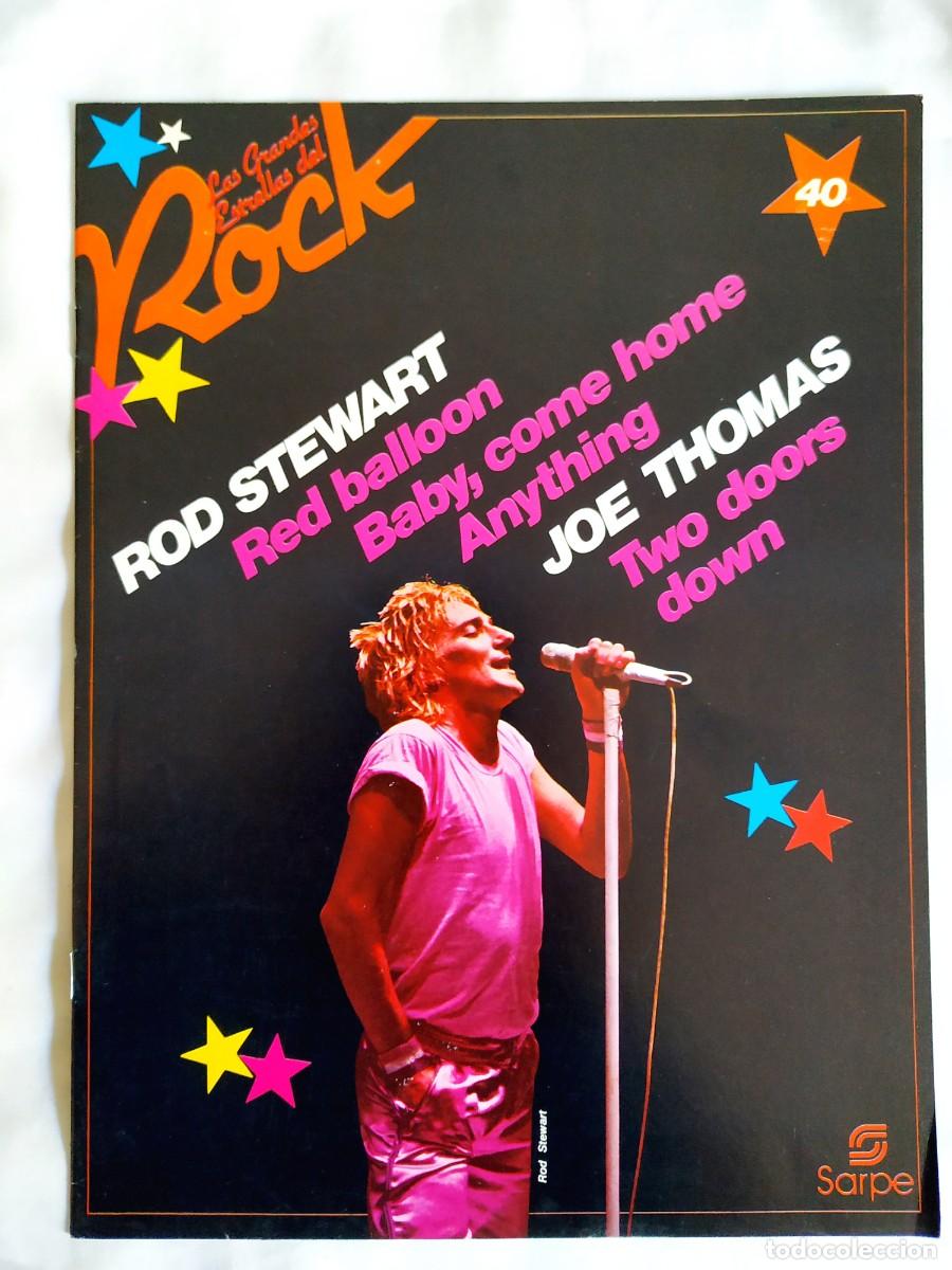 Discos de vinilo: FASC&Iacute;CULO N&Uacute;M. 40 LAS GRANDES ESTRELLAS DEL ROCK - NUEVO - Foto 1