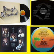 Discos de vinilo: ROUGH DIAMOND 1976, URIAH HEEP / HUMBLE PIE, COMPLETA 1ª ORG EDT UK + ENCARTE, TODO IMPECABLE. Lote 165187490