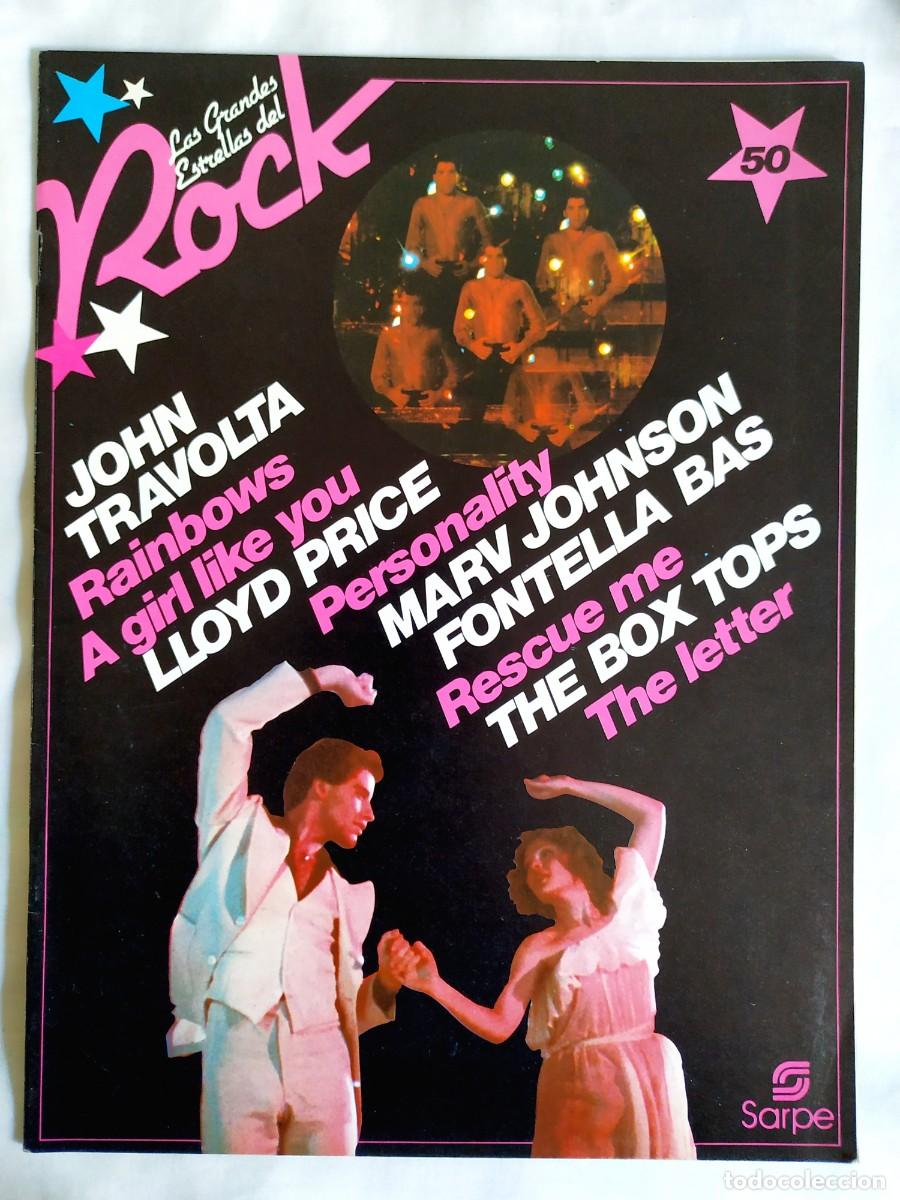 Discos de vinilo: FASC&Iacute;CULO N&Uacute;M. 50 LAS GRANDES ESTRELLAS DEL ROCK - NUEVO - Foto 1