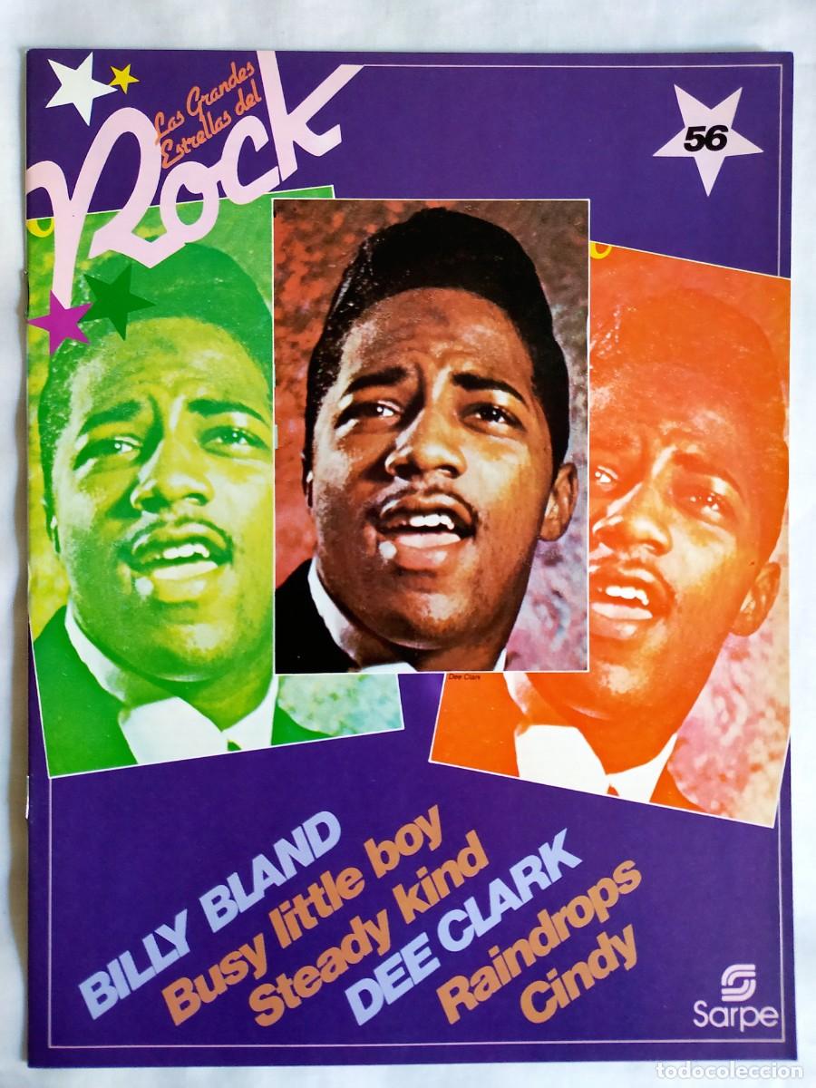 Discos de vinilo: FASC&Iacute;CULO N&Uacute;M. 56 LAS GRANDES ESTRELLAS DEL ROCK - NUEVO - Foto 1