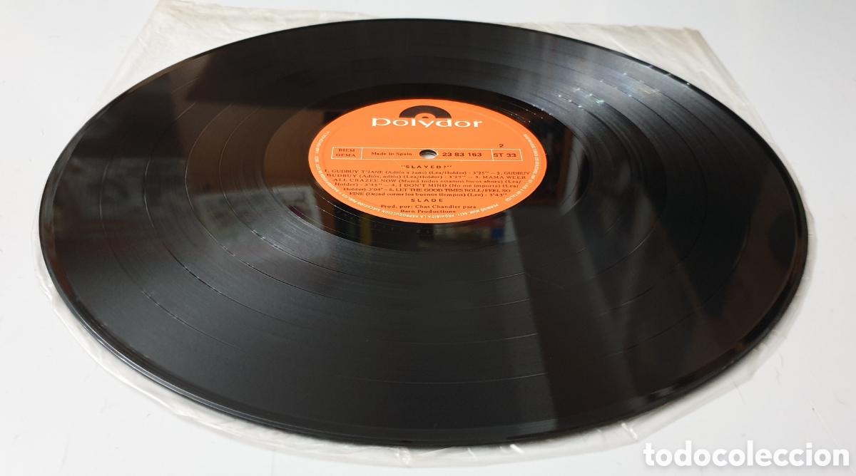 Discos de vinilo: LP SLADE - Slayed? (Espa&ntilde;a - Polydor - 1972) Primera edicion - Foto 7