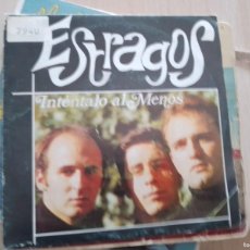 Discos de vinilo: ESTRAGOS - INTENTALO AL MENOS - SINGLE PROMO - FUNNY RECORDS 1990 - SOLO UNA CARA. Lote 402110164