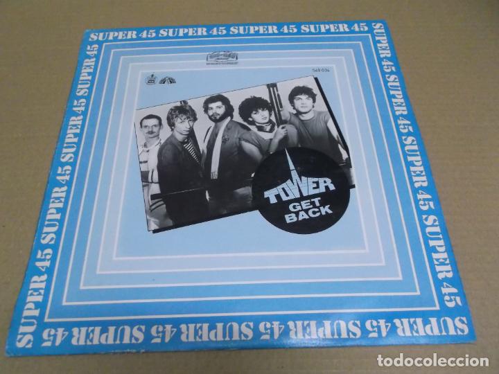 Discos de vinilo: TOWER (MX) GET BACK (2 TRACKS) A&Ntilde;O &ndash; 1983 - Foto 1