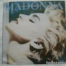 Discos de vinilo: MADONNA VERDADERAMENTE TRISTE VINILO LP 1986. Lote 402112724