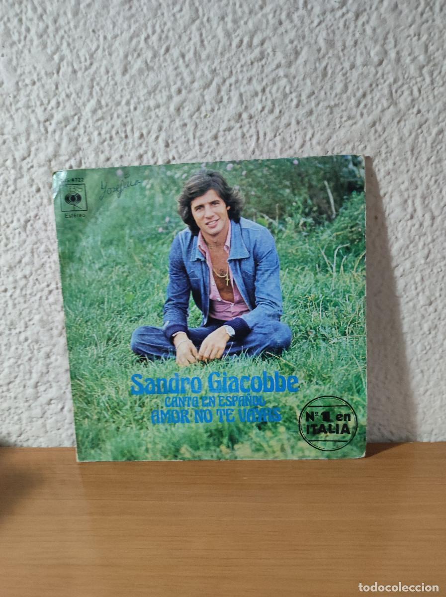 Discos de vinilo: Sandro Giacobbe &ndash; Amor No Te Vayas - Foto 1