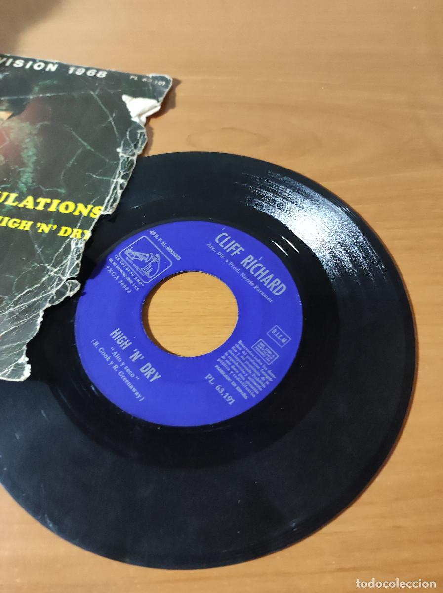 Discos de vinilo: Cliff Richard &ndash; Congratulations EUROVISION 1968 - Foto 2