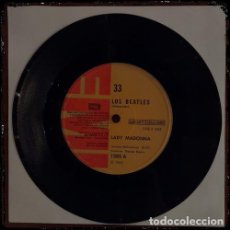 Discos de vinilo: THE BEATLES LADY MADONNA ARG EMI VINILO SINGLE. Lote 402124149