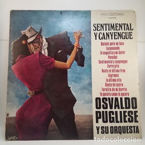 pugliese sentimental y canyengue vinilo lp mb - Compra venta en