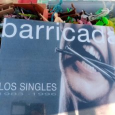Discos de vinilo: BARRICADA. LOS SINGLES. 1983 1996.LP DOBLE. NUEVO PRECINTADO. C2V. Lote 402140909