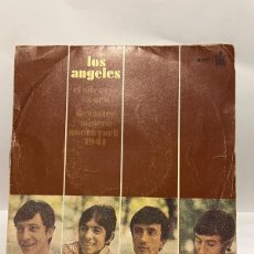 Discos de vinilo: SINGLE - LOS ANGELES - EL SILENCIO ES ORO / DESASTRE MINERO - HISPAVOX - MADRID 1967. Lote 402141919