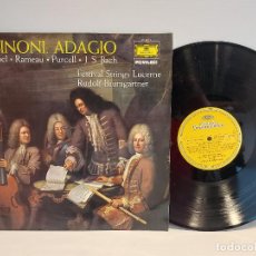 Discos de vinilo: ALBINONI / ADAGIO / FESTIVAL STRINGS LUCERNE / LP. D. GRAMMOPHON-1976 / MBC. ***/***. Lote 402152219