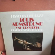 Discos de vinilo: LOUIS ARMSTRONG Y SU ORQUESTA - GRABACIONES EN 1944-1945. LP. Lote 402153194