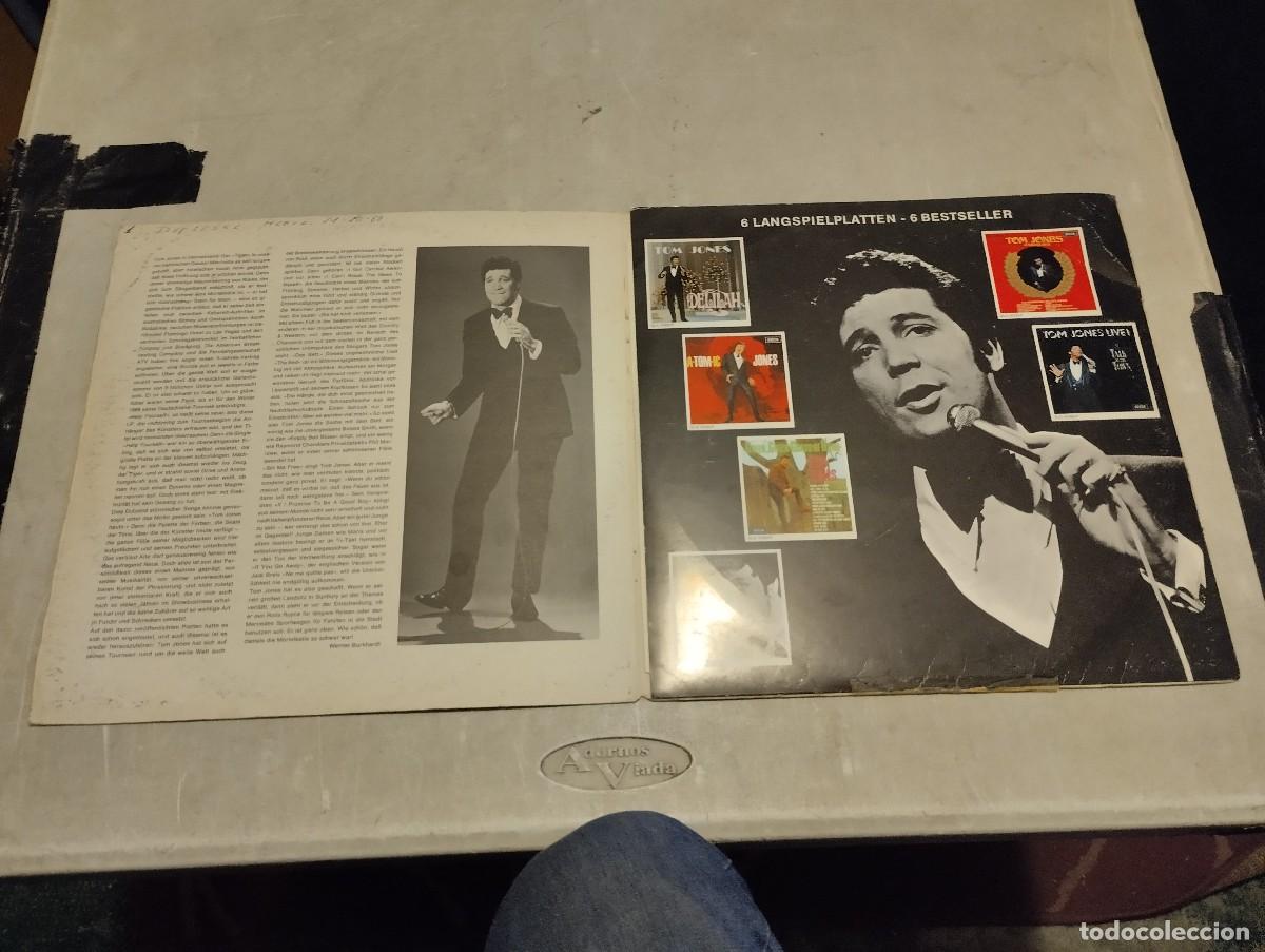 Discos de vinilo: Tom Jones LP Help Yourself Ger. Portada abierta - Foto 2