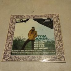 Discos de vinilo: TOM JONES LP GREEN GREEN GRASS OF HOME UK.1967. Lote 402163499