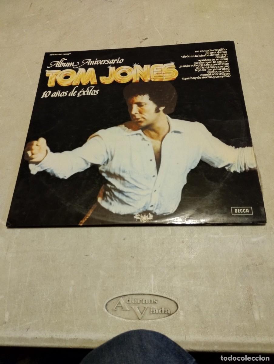 Discos de vinilo: Tom Jones Doble LP 10 A&ntilde;os De &Eacute;xitos Esp.1975 - Foto 1