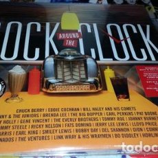 Discos de vinilo: ROCK AROUND THE CLOCK VINILO DOBLE UK COMPILADO 2019. Lote 402228204
