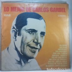 Discos de vinilo: LO MEJOR DE CARLOS GARDEL VINILO LP EX MADE IN BRAZIL RARO. Lote 402228489