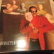 Discos de vinilo: STEVIE WONDER - CHARACTERS LP PORTADA DOBLE MOTOWN 1987 FUNK SOUL DISCO + INSERT. Lote 402228829