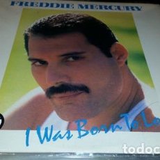 Discos de vinilo: FREDDIE MERCURY I WAS BORN TO LOVE YOU USA VINILO MAXI 1985. Lote 402230509