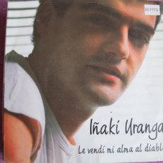 Discos de vinilo: IÑAKI URANGA - LE VENDI MI ALMA AL DIABLO / NUBES DE ALGODON (SINGLE ESPAÑOL, POLYDOR 1987). Lote 402253729