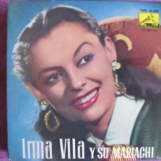 Discos de vinilo: IRMA VILLA - GUADALAJARA/LA MALAGUEÑA/DOS ARBOLITOS/CIELITO LINDO (EP ESPAÑOL, LA VOZ DE SU AMO 1960. Lote 402255079