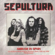 Discos de vinilo: SEPULTURA – AMBUSH IN SPAIN -LP-. Lote 402257414