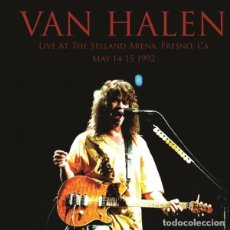Discos de vinilo: VAN HALEN – LIVE AT SELLAND ARENA, FRESNO, 1992 -2 LP-. Lote 402259204