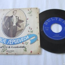 Discos de vinilo: JORGE SEPÚLVEDA - EL MAR Y TÚ / A ESCONDIDAS. SINGLE, ED ESPAÑOLA 7” 1971. MAGNÍFICO ESTADO. Lote 402259499