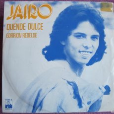 Discos de vinilo: JAIRO - DUENDE DULCE / GORRION REBELDE (SINGLE ESPAÑOL, ARIOLA 1977). Lote 402262039