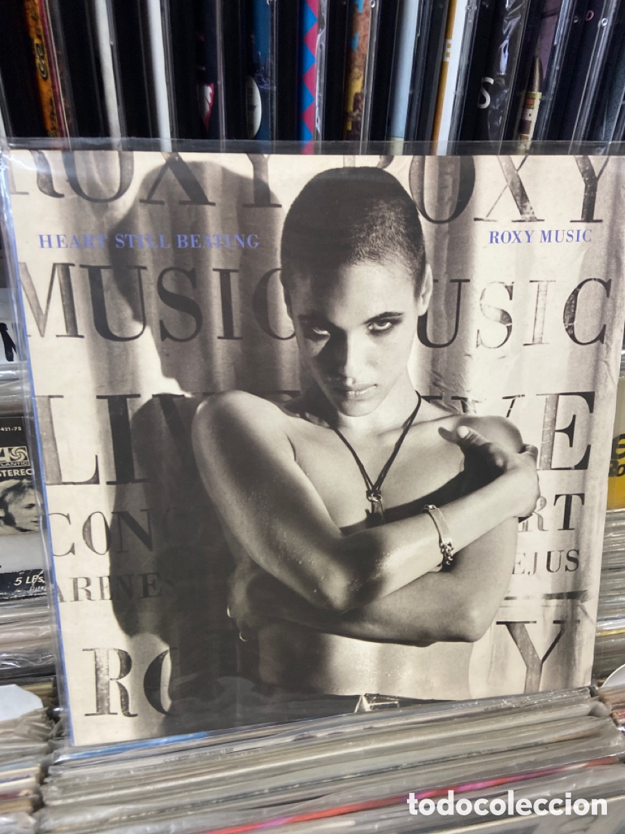 Discos de vinilo: Roxy music heart still beatin - Foto 1