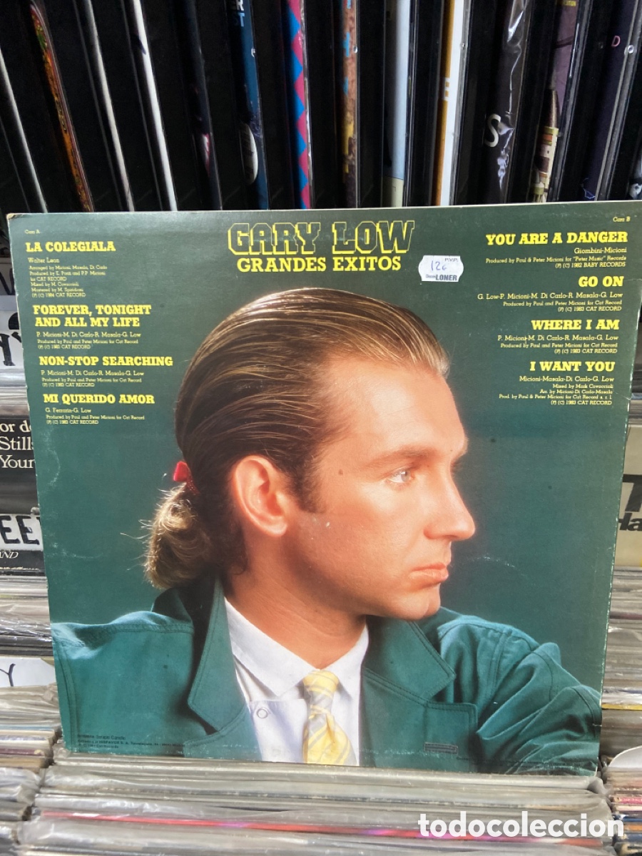 Discos de vinilo: Gary low grandes exitos - Foto 2