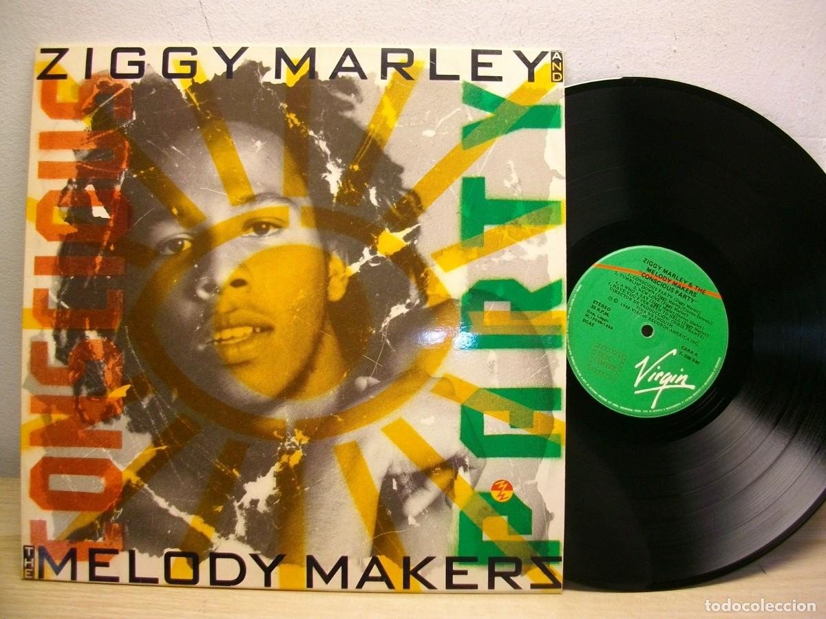 Discos de vinilo: Ziggy Marley -Conscious party LP - Foto 1