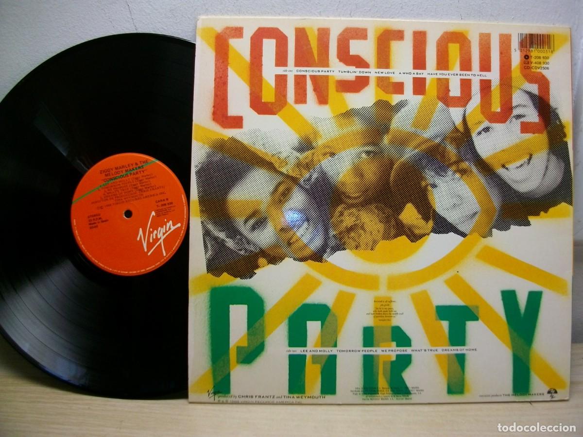 Discos de vinilo: Ziggy Marley -Conscious party LP - Foto 2