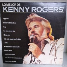 Discos de vinilo: LO MEJOR DE KENNY ROGERS - LIBERTY 1066-083003 - AÑO 1980. Lote 402274949